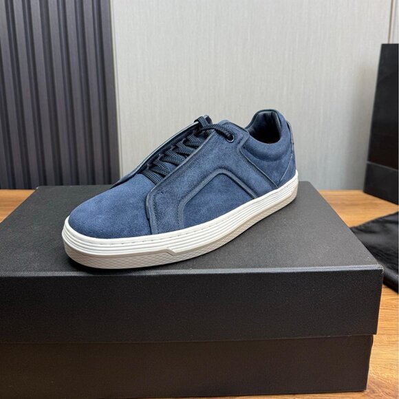 Dunhill Mens Casual Sneakers Dark Blue main image 7